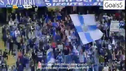 Massimo Maccarone Goal Empoli vs Parma 1-1 19-04-2015
