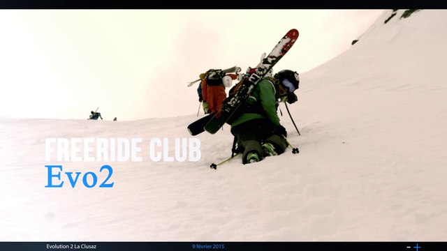 Freeride Club Evo2 saison 2014-2015 # Evolution 2 La Clusaz