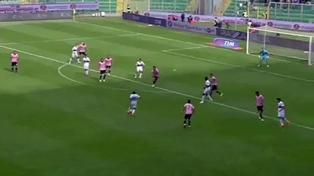 Iago Falque Goal - Palermo vs Genoa 2-1 (Serie A 2015) HD 19.04.2015