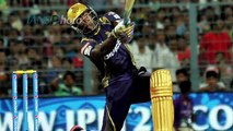 IPL 8 KKR vs KXIP Andre Russells 36 ball 66 powers KKR to win