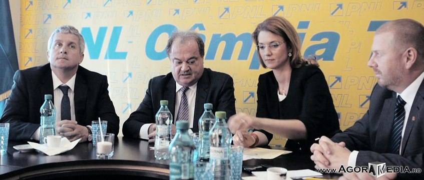 AGORA MEDIA | Un pic de Vasile Blaga la conferința de presă a liberalilor din Câmpia Turzii