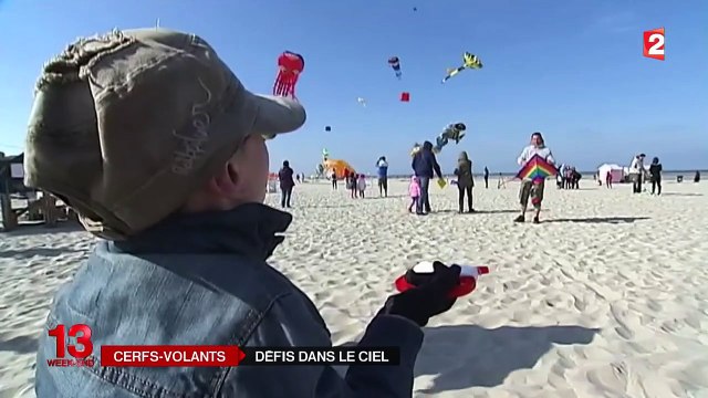 Les cerfs-volants ont envahi le ciel de Berck-sur-Mer