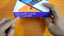 Microsoft Lumia 535 Unboxing