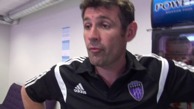 Rugby Fédérale 1 - Laurent Mignot réagit après USB - Vannes