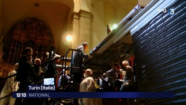 Turin : le Saint-Suaire exposé dans la cathédrale Saint-Jean-Baptiste