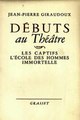 Download Débuts au théâtre Ebook {EPUB} {PDF} FB2