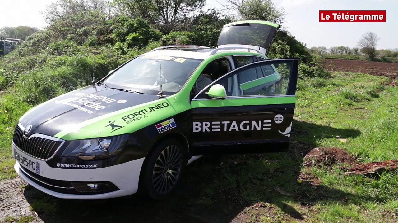 Tro Bro Léon. Sébastien Hinault au dépannage des Bretagne Séché