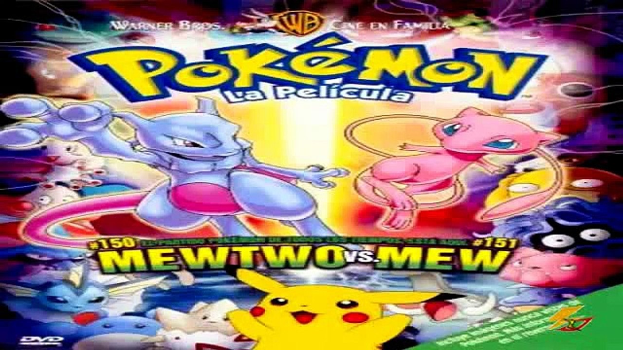 Pokémon La Película 01 Opening - Mewtwo vs Mew [Audio Castellano]