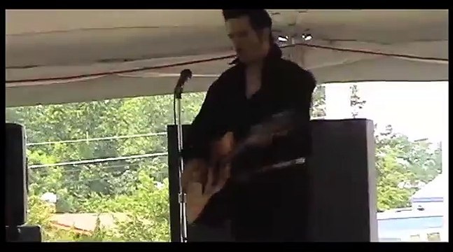Matt Spaulding sings 'Wanna Play House With You' at Elvis Week