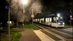 THE EDINBURGH TRAMS AT NIGHT