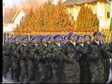 Antrenament defilare Armata Romana 1998