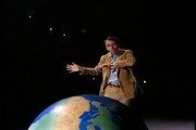 Carl Sagan on looking out into space = back into time