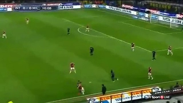 Inter Milan vs AC Milan 0-0 Hernanes Amazing Shot 19-04-2015