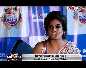 Raveena Tandon Reveals About Her Role In 'Bombay Velvet'   Bollywood News HD