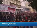 Greece - Anarchist students riot against education privatisation bill