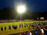 Fannin County High School Marching Band Open Up Wide