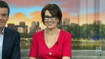 News Breakfast hosts adapt as camera fails