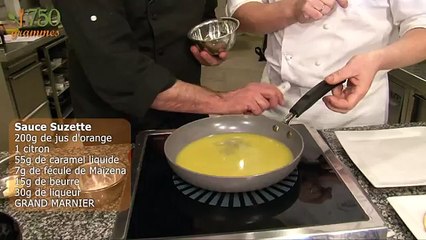 Recette de la Crêpes Suzette -