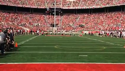 Ohio State football- See Ezekiel Elliott beat Braxton Miller in the fastest student race (video) - cleveland.com