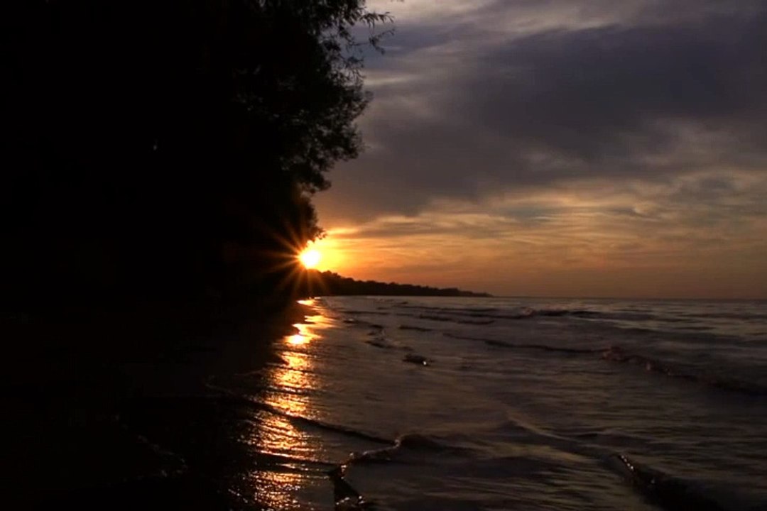 Sunset & Waves
