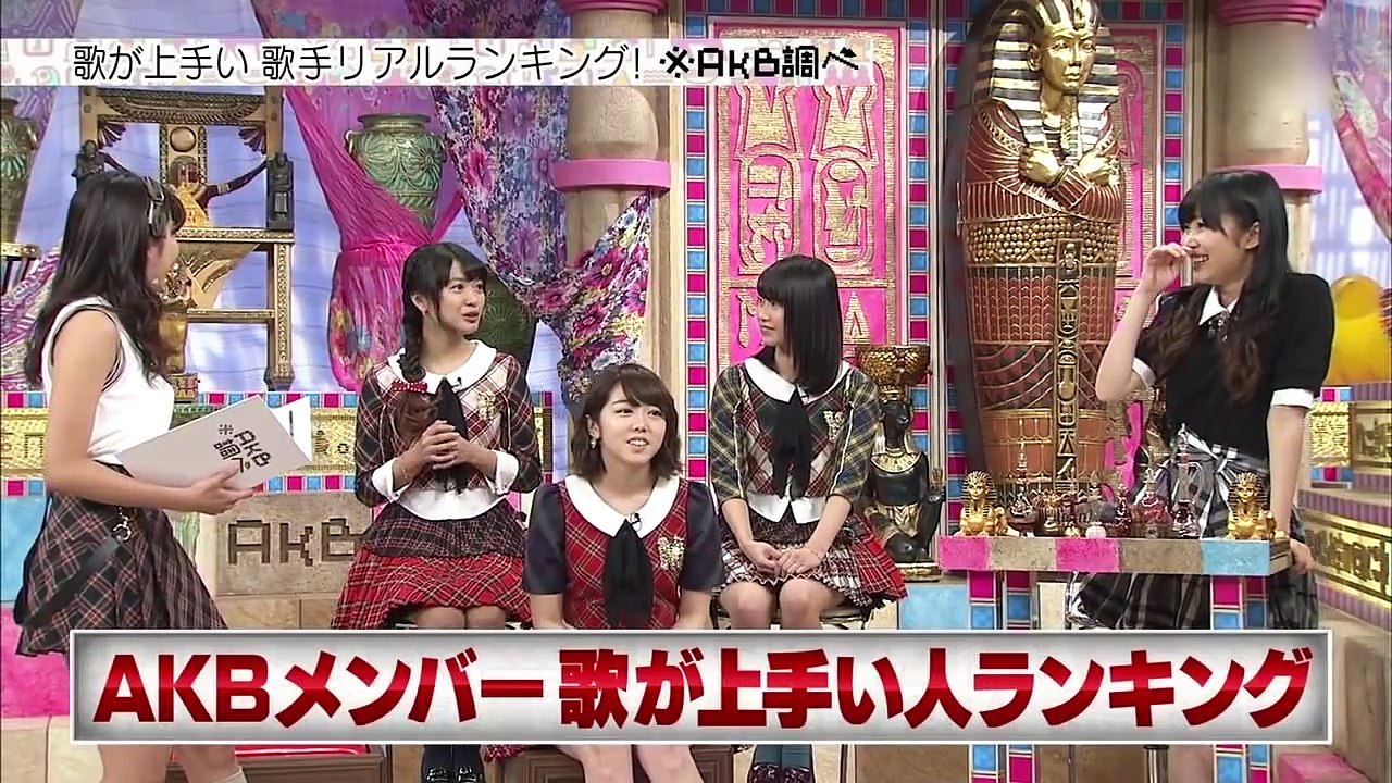 AKB48 歌上手いランキング 1位・山本彩　最下位・北原里英がブチ切れ！ SKE48 NMB...