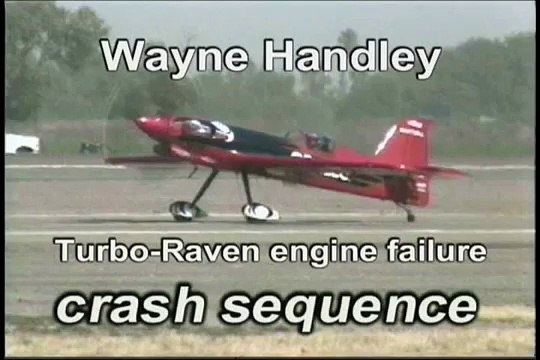 Wayne Handley Turbo-Raven Aerobatic Airplane Crash at the Salinas Airshow