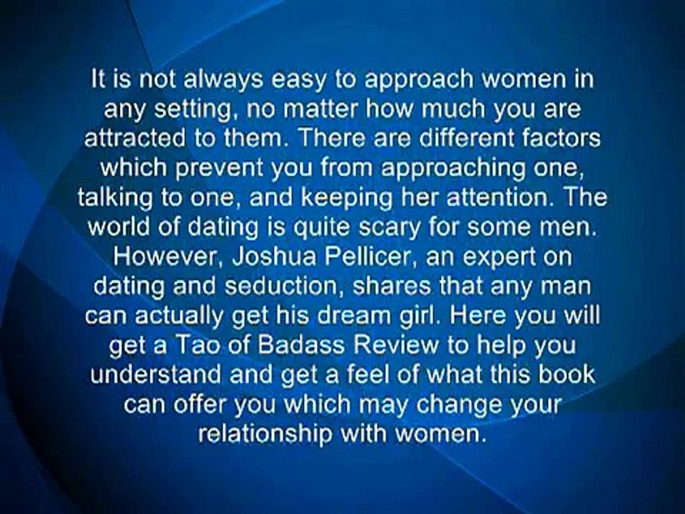 The Tao of Badass Review - Tips and Advice