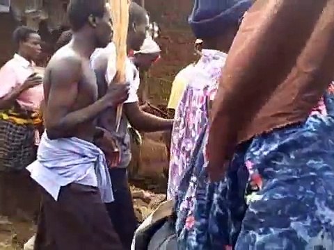 Ugandan circumcision ritual in Kibera