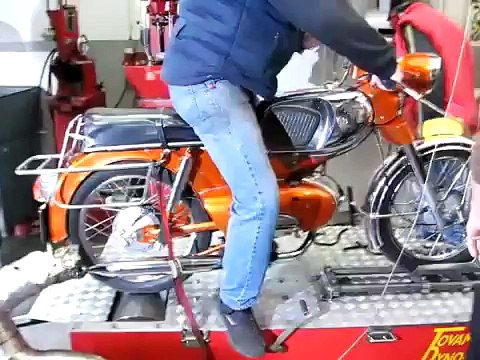 Kreidler TM 50 cc (standaard) 5,8 pk testbank S&S 2007