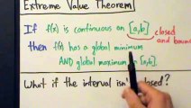 Calculus I - Extreme Value Theorem - Statement with Intuition via Lots of Examples