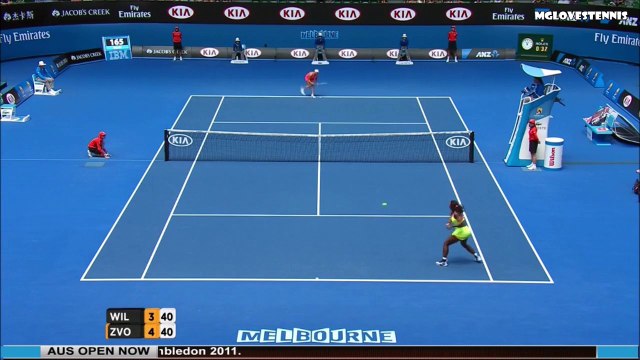 Serena Williams vs Vera Zvonareva Australian Open 2015 Highlights