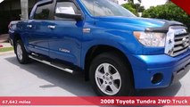 2008 Toyota Tundra 2WD Truck Sarasota FL Bradenton, FL #DX140594A - SOLD