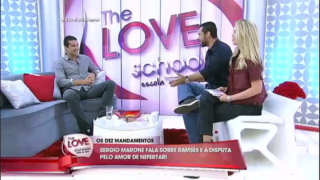 Sérgio Marone fala sobre o futuro de Ramsés em Os Dez Mandamentos - Escola do Amor 18-04-2015