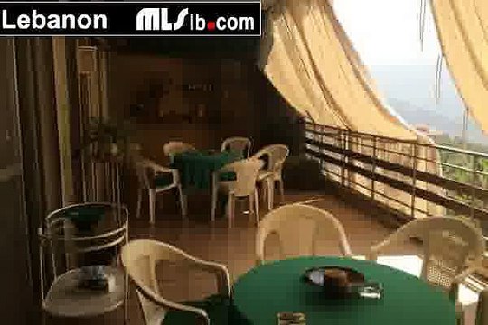 200 Sqm Apartment for sale in Baabdath 100 Sqm garden and terrace Panoramic view mountains.