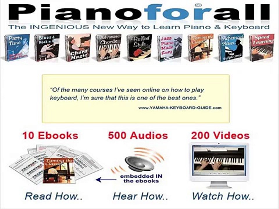 Easy piano songs - Piano for all