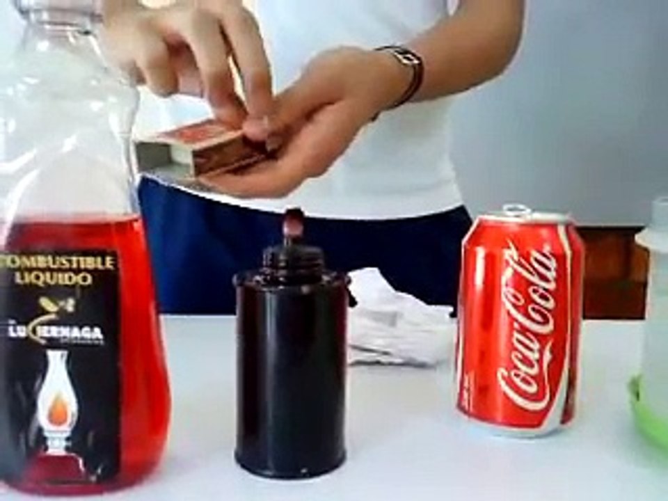 Experimento de la presión atmosférica