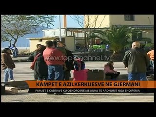 Kushtet e azilkërkuesve shqiptarë në Gjermani - Top Channel Albania - News - Lajme
