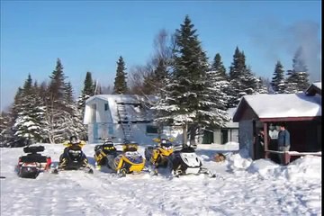 Newfoundland Backcountry Snowmobiling