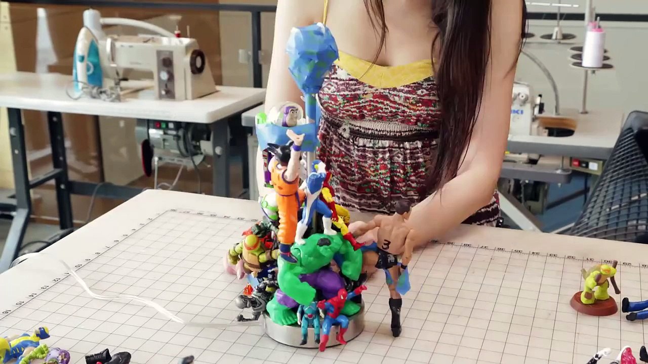 Action Figure Lamp