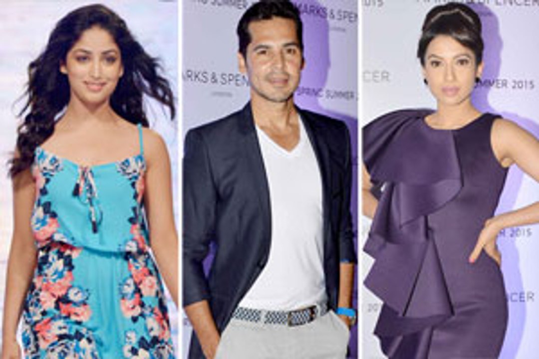 B-town celebs come together as Yami walks the ramp