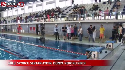 Dünya Rekoru Sertan Aydın'ın!