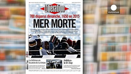 La tragedia del mare sulla stampa di tutta Europa