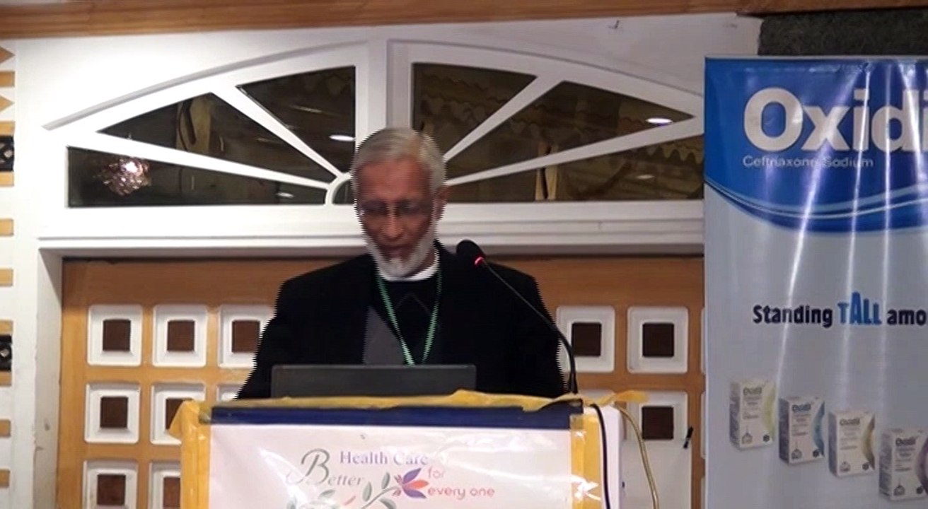 PIMA Punjab Convention: Prof Hafiz Ijaz Ahmed addressing on "Acute Kidney Injury - A Gathering Storm"