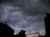 Thunderstorm in Greece ( Loud thunders ! )