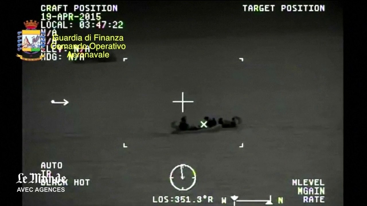 Naufrage de migrants en Méditerranée : des images du sauvetage