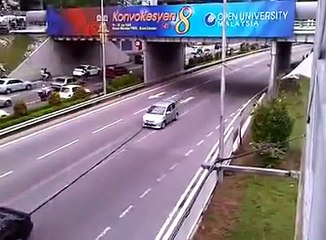 3 police owned by a street racer!