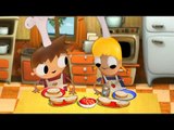 Telmo e Tula - Sandwich di acciughe e pomodoro - cartoni animati educativi
