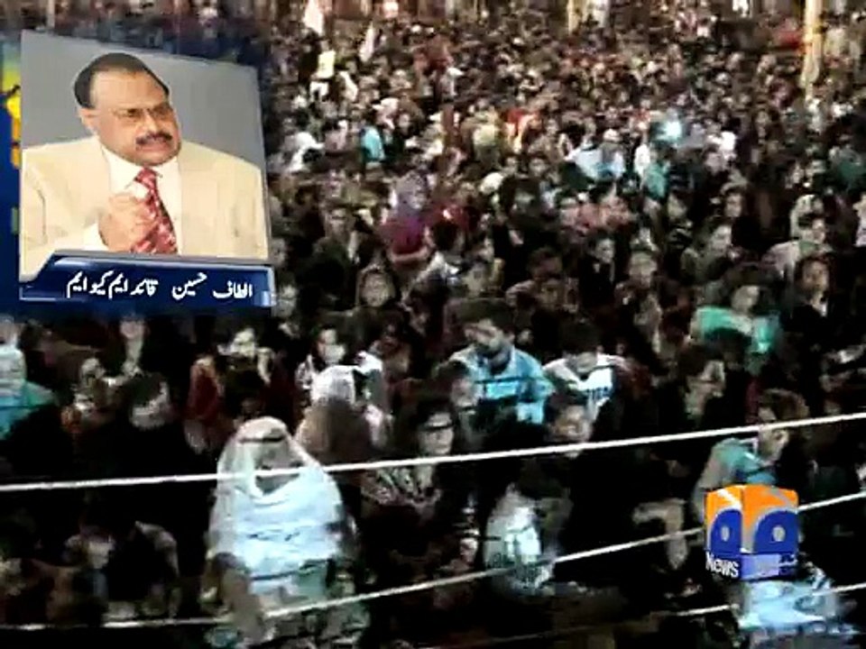 Altaf Hussian's Reaction on Imran's address-20 Apr 2015
