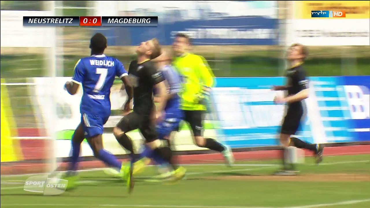 25. Spieltag 2014/15 TSG Neustrelitz - 1. FC Magdeburg