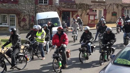 9ème Balade de Printemps en Solex -  Thouars (79) - 12 avril 2015